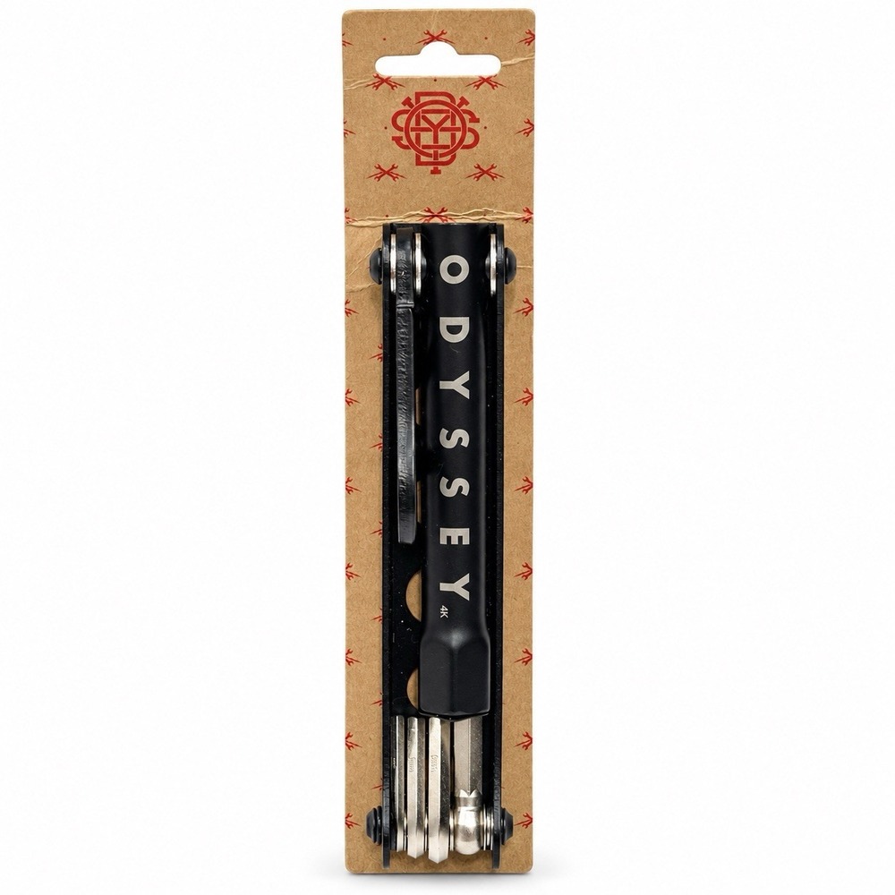 Odyssey Travel Tool ODY-710-BLK BMX Bike Multi Tool 15mm Black Silver New